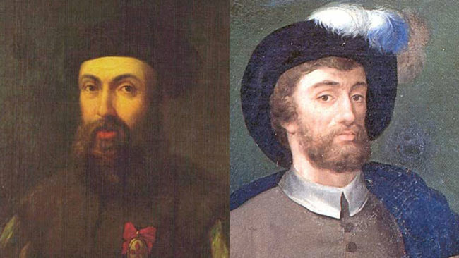 Fernando de Magallanes y Juan Sebastián Elcano