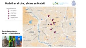 Recorrido Urbano: Madrid en el cine, el cine en Madrid @ Puerta del cine/teatro Coliseum. | Madrid | Comunidad de Madrid | España