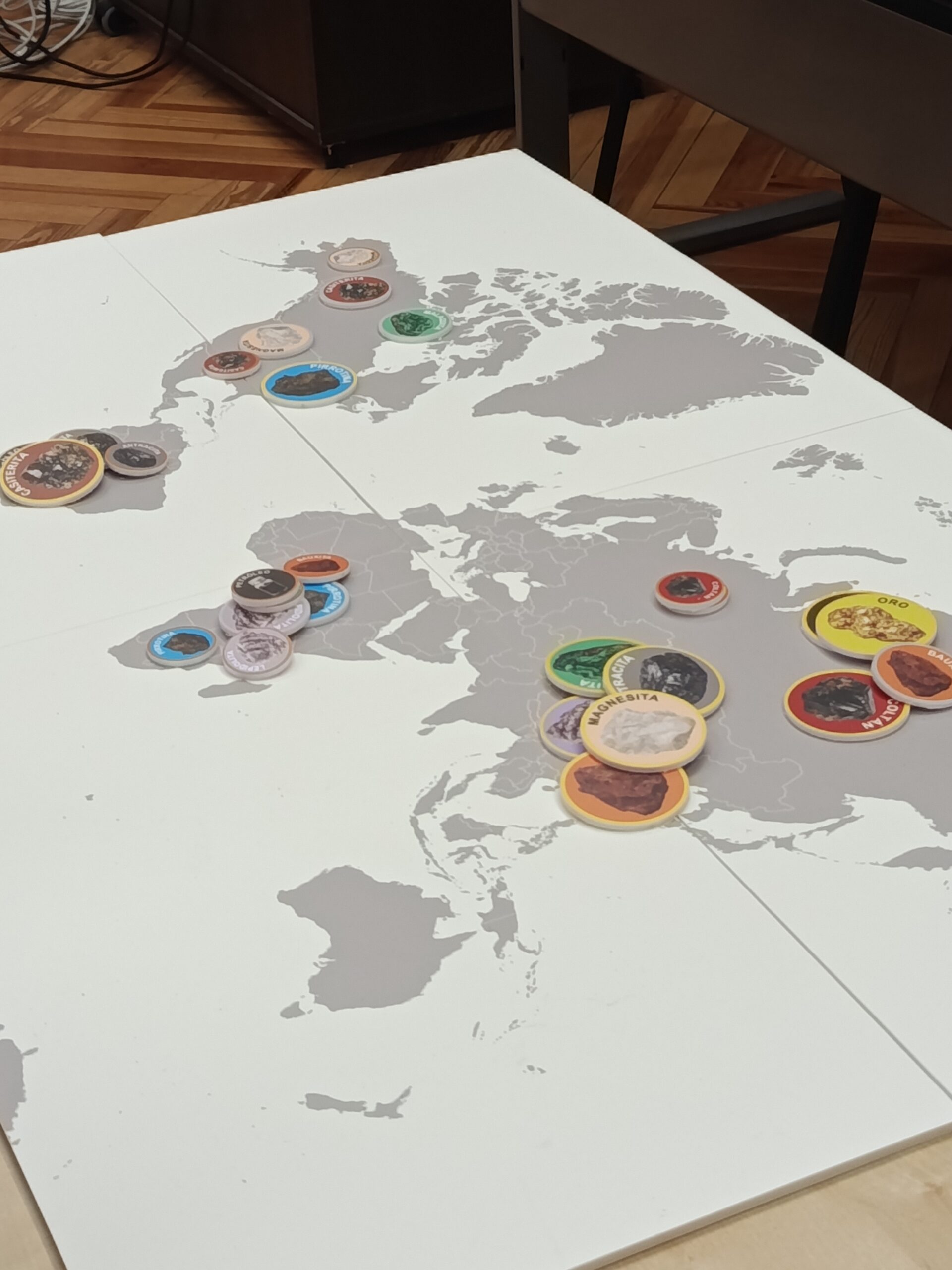 Taller Minerales que mueven el mundo